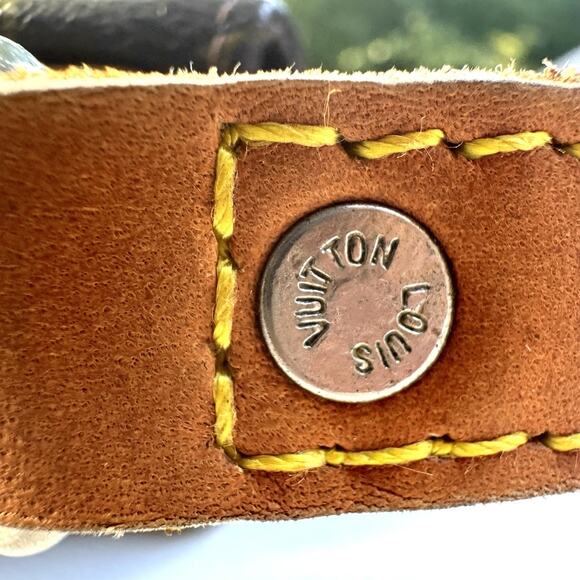 Vintage Louis Vuitton Saint Cloud Crossbody – Monogram, Custom Strap Patina RARE - Picture 10 of 16